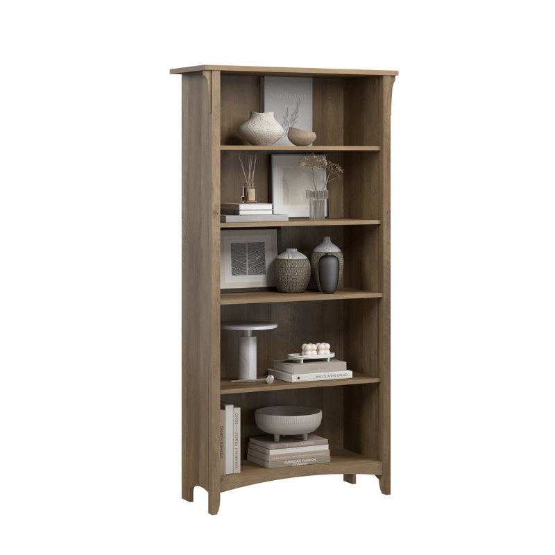 Tall 5 Shelf Bookcase in Reclaimed Pine, Reclaimed Pine