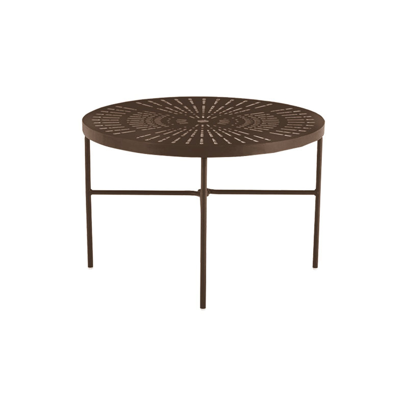 La'Stratta Outdoor Round Dining Table, Greco