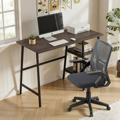 2 Piece Computer Desk Office Set with Chair