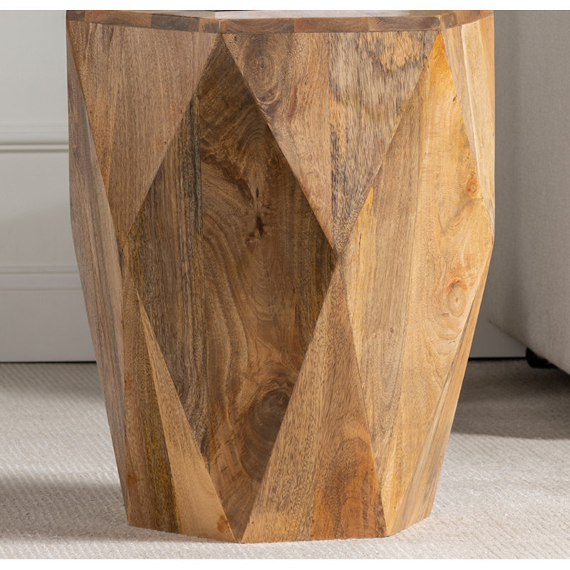 Maiteder Solid Wood End Table