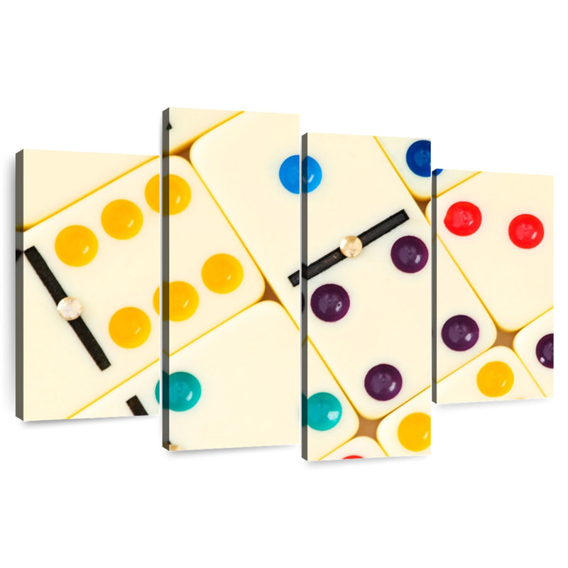 Dominos colorés