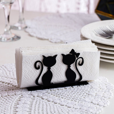 Metal Standing Napkin Holder