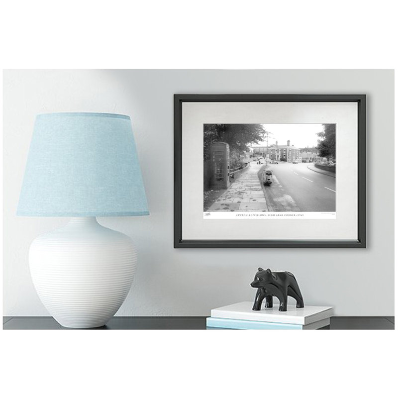 Newton-Le-Willows, Legh Arms Corner C1965 by Francis Frith - Single Picture Frame Print, 28cm H x 36cm W x 2.3cm D