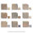 Benisa Marelle W/Taco 5-7/8 In. X 8 In. Porcelain Floor And Wall Tile
