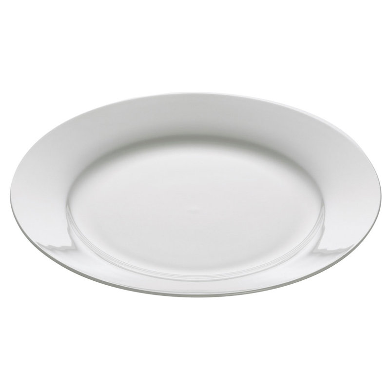Maxwell & Williams Cashmere Plate, White Cashmere Round Cake Plate, Porcelain, White, 27.5cm