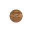 Table d'appoint ronde en bois d'acacia massif l 16 po x P 16 po x H Evergreen
