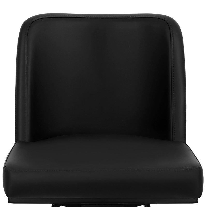 Tabouret de comptoir Meliton 26, Noir, 1
