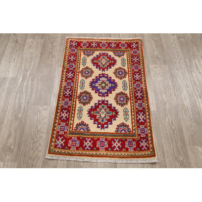 One-of-a-Kind 2' 1" X 3' 3" New Age Wool Area Rug in