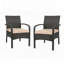 Ensemble de 2 chaises d'extérieur