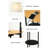 Abdulaleem 65'' Matte Arched Floor Lamp with USB