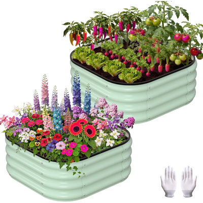 Metal Raised Garden Bed