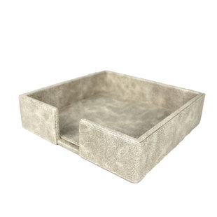 Faux Leather Flat Napkin Holder