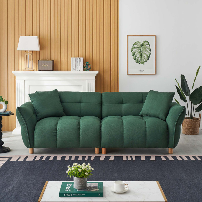 Canapé pour salon, chambre à coucher, bureau, Vert