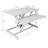 Adjustable Height Standing Laptop Desk Converter – Sit To Stand Workstation With Keyboard Tray (5.3”-19.5” Height Range, 31.5”x15.7” Main Platform, 29.5”x11.8” Tray, 44lbs Capacity, Smooth Gas Spring Lift)-1472389185