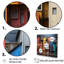 «Colorful Rainbow Village I - City Buildings», art mural-822156316-822156317