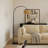 Floor Lamps With Remote Control For Living Room, Arc Floor Lamp With Remote & Dimmable Bulb, Boho Rattan Standing Lamp With 3 Color Temperatures, Height Adjustable Tall Lamp For Bedroom, Over Couch Reading Lamp-758156808
