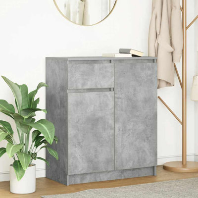 Sideboard With Drawer 71X35x84 Cm Engineered Wood