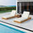 LOUNGE CHAISE SET, ACACIA WOOD WITH WATER-RESISTANT LOUNGE CUSHIONS (CREAM & 4 INCH THICK) - MATCHING DARK GREY VERSION AVAILABLE-1141529242