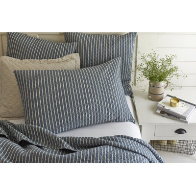 Hayslip Striped Cotton Sham