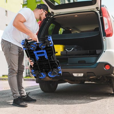 2in1 Hand Truck Dolly 330 LB Weight Capacity