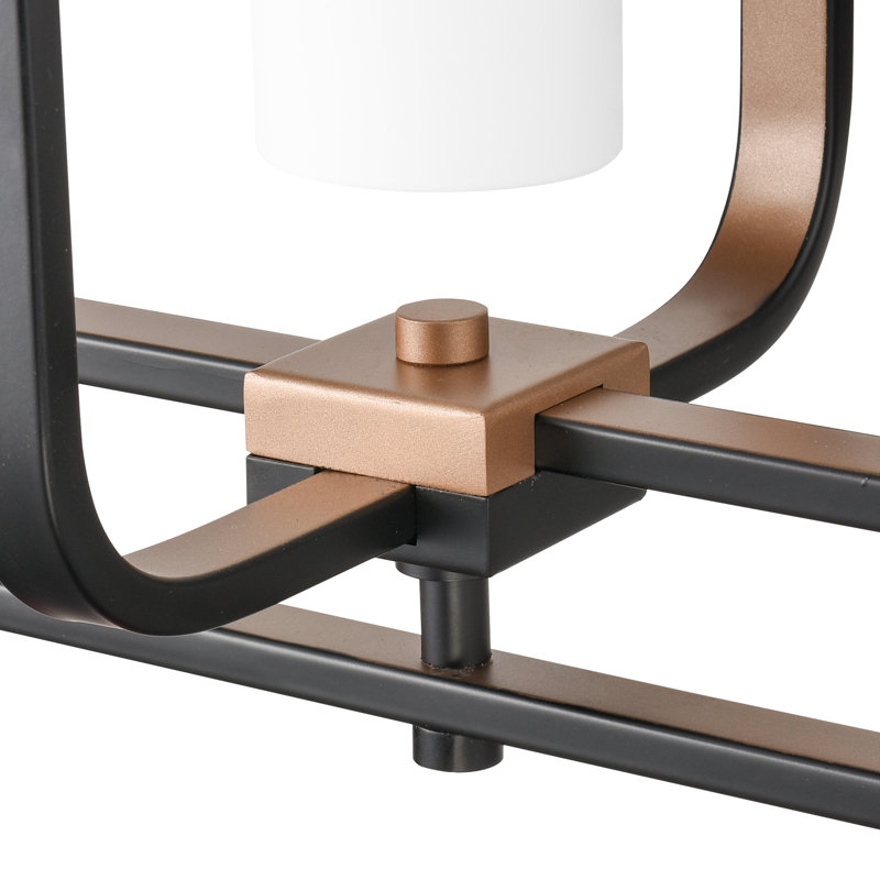 Lustre linéaire moderne à 5 lumières Rex