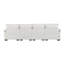 8004Aaa-6 Siège avec mousse douce et console de l'utilisateur pour méridienne double