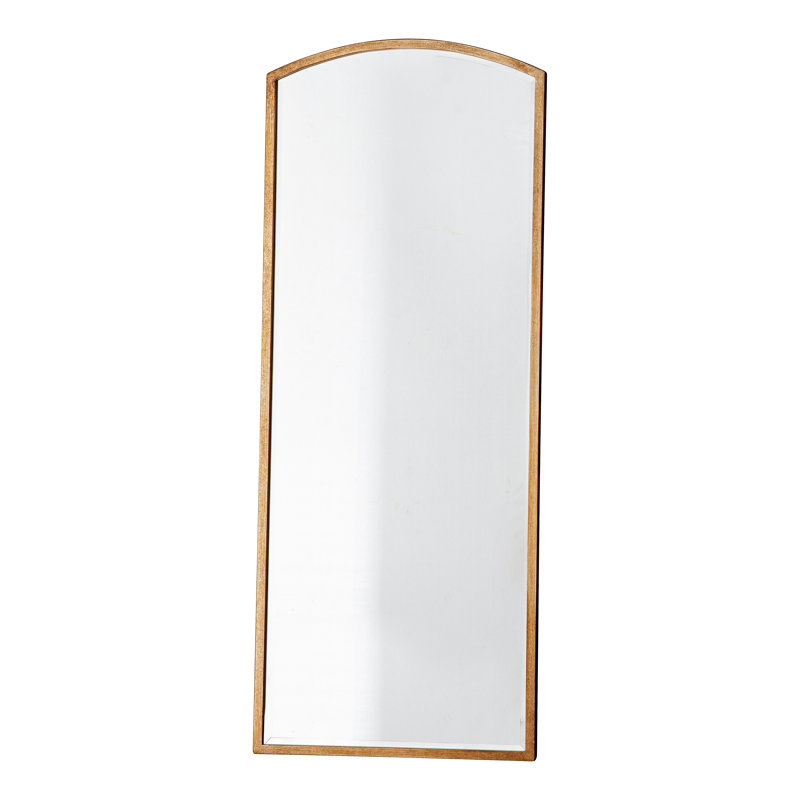 Geert Thora Metal Framed Full Length Arch Mirror, Gold, 60 cm H x 150 cm W