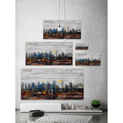Couleurs New York par Parvez Taj - impression sur bois sans cadre