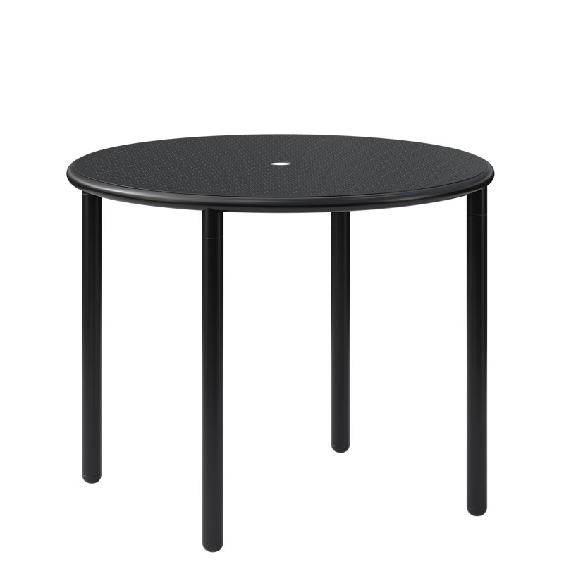 Table basse Juna, ronde, Noir