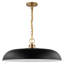 Eddy 1-Light Dimmable Steel Dome Pendant-662161160-662161161