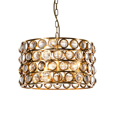 Mansfield 6 - Light Drum Chandelier