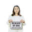 Panneau «Beware Of Dog» (paquet de 2) 8 po x 12 po