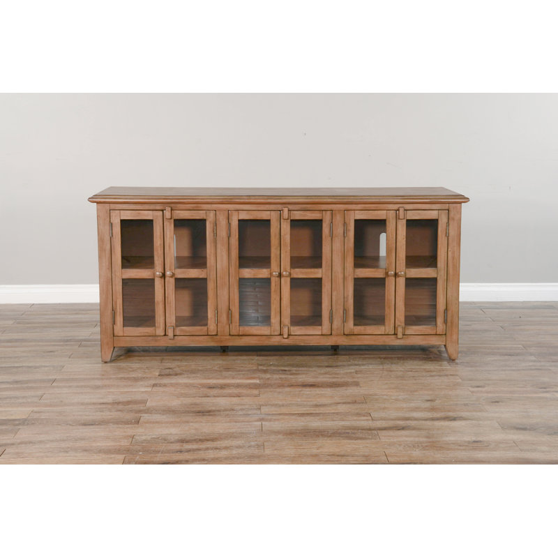 Shweta TV Stand for TVs up to 78", Buckskin