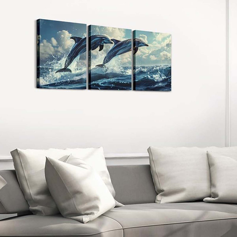 3 Piece Wrapped Canvas Wall Art