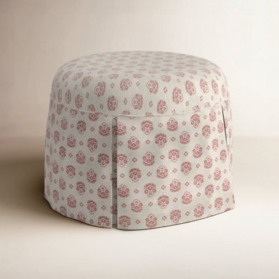 Manders 25" Cotton Ottoman