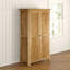 2 Door Solid Wood Wardrobe