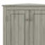 Armoire de rangement d'angle, armoire de rangement triangulaire pour salle de bain avec tablettes réglables, armoire de plancher autoportante avec 2 portes-1502743946