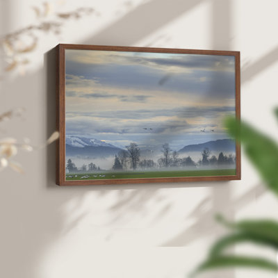 «Misty Horizon», impression encadrée
