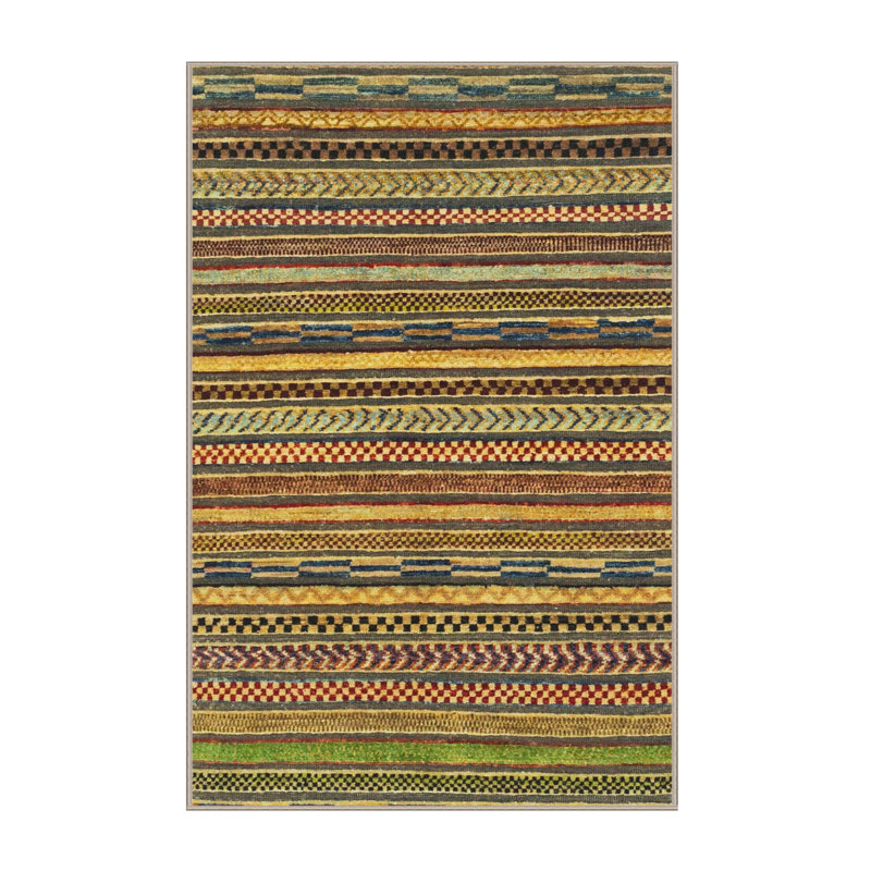 Abstract Indoor Rug, Rectangle 2' x 3'