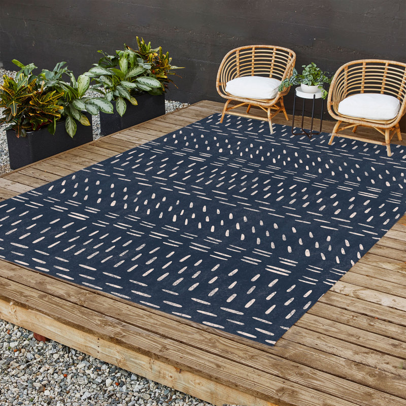 Tapis rectangulaire Kari avec envers antidérapant, Rectangle 8 pi x 12 pi