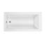 Cameron 2 DoloMatte 60" x 30" Alcove Soaking Solid Surface Bathtub-20626512-20626524