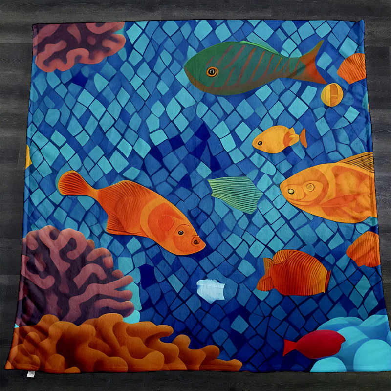 Throw Blanket, 51" W x 60" L