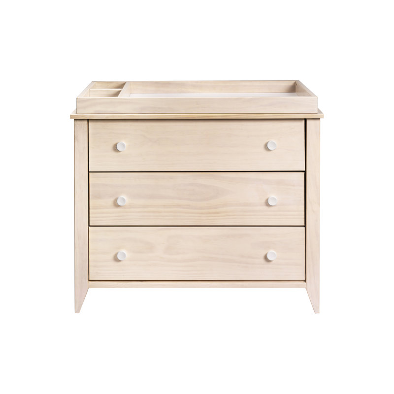 Sprout Convertible Standard Nursery Furniture Set, Washed Natural/White