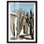 Décoration murale «Main Entrance Shadowbox» par Notoriart, cadre noir, 21 x 31