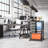 Rolling File Cart 14 Slots Desk File Sorter