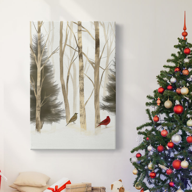 Art des Fêtes de Noël - Toile tendue avec châssis CCDI, H 60 po x l 40 po