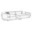 Coussin de canapé modulaire en similicuir noir-1433559347-1433559356-1433559358