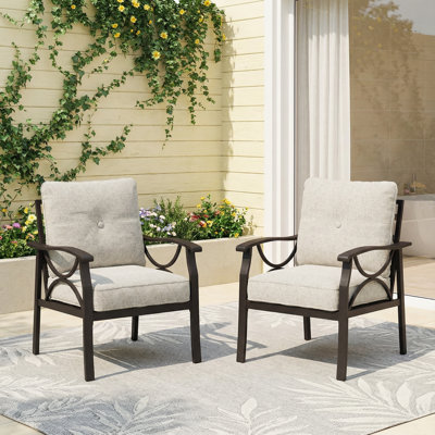 Dorisann Patio Chair with Cushions
