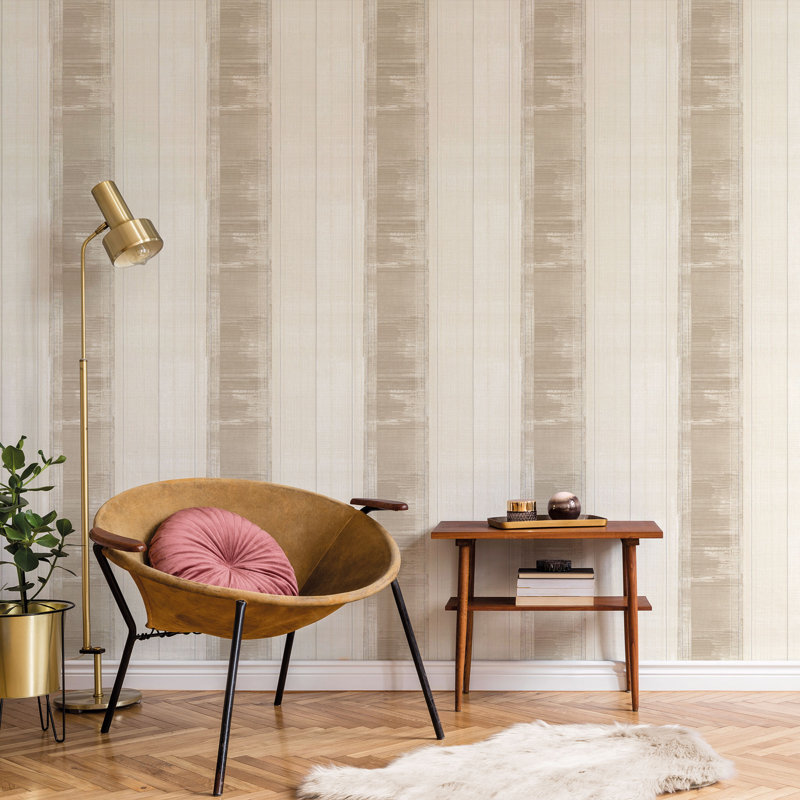 Delju 1000cm x 53cm Textured Non-Pasted Roll, Taupe