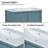36'' Single Bathroom Vanity with Ceramic Top-1672477095